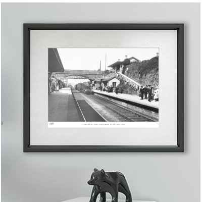 Liskeard, The Railway Station 1907 - Single Picture Frame Print
