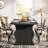 Saphronia 63'' Rectangular Dining Table-1701052035