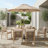 6 - Person Rectangular Outdoor Dining Set