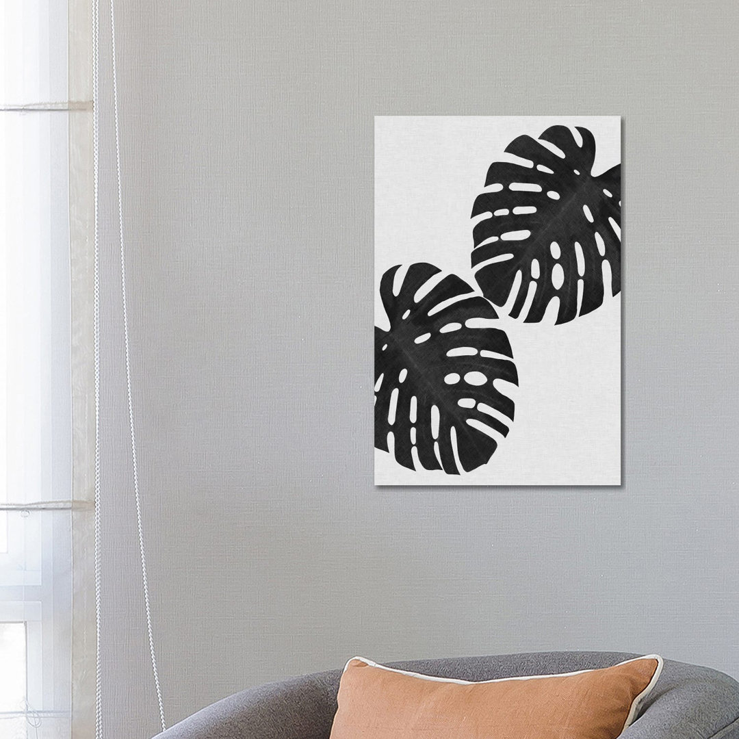 Monstera Leaf I B&W ORA155-1PC6
