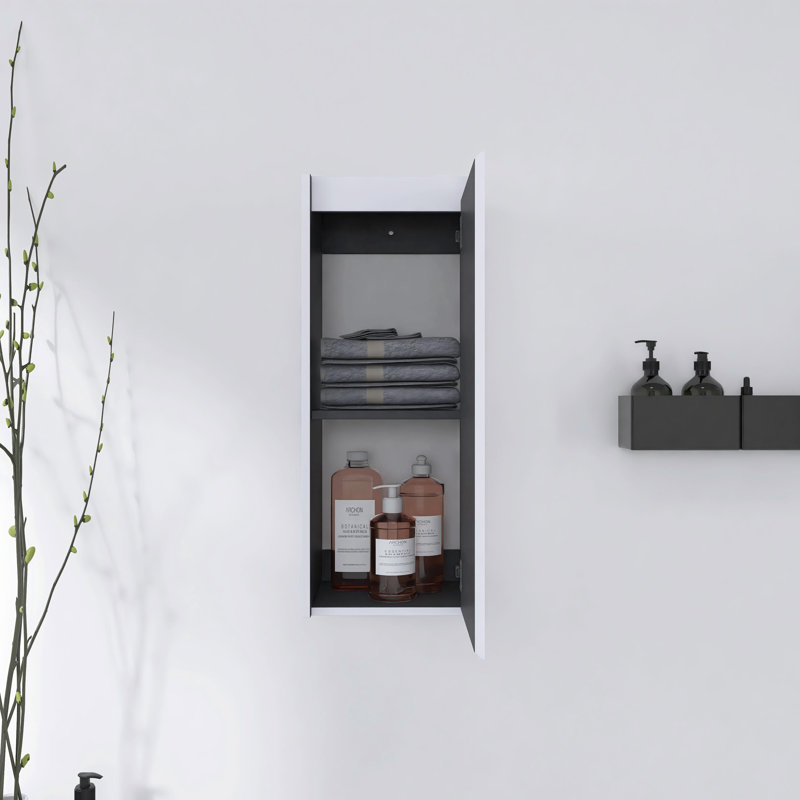 Armoire de salle de bain Dyce, Blanc