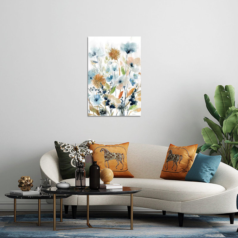 «Holland Spring Mix II» par Carol Robinson - Cadre photo unique, impression sur papier, Blanc, H 12 po x l 16 po x P 1 po
