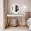 Novi Dressing Table with Mirror-248788988