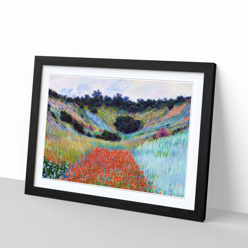 Claude Monet - Single Picture Frame Painting, Black