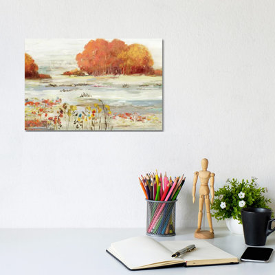 A Ways Away by Allison Pearce - Wrapped Canvas Painting