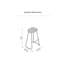 Tabouret de bar en bois massif Alberts-943440296-943440297