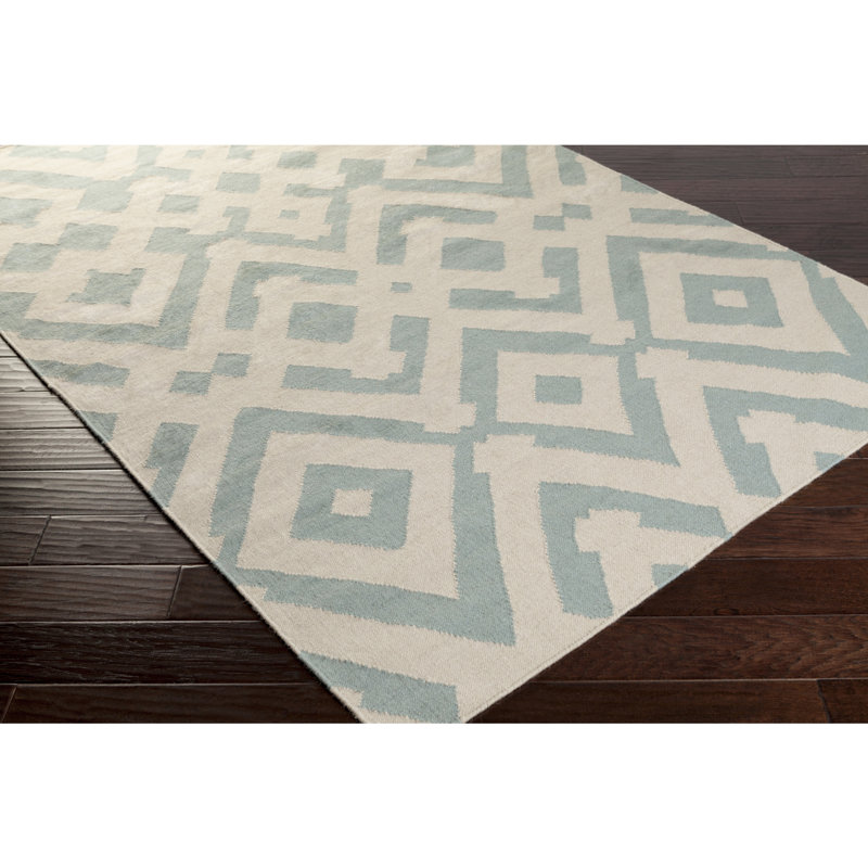 Hemel Wool Geometric Indoor Rug, 3'3" x 5'3"