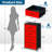 4 Drawer Dresser for Bedroom, Narrow Chest of Drawers, Wooden Top and Study Iron Frame 18"x37.5"-(WxH)