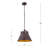 Bartonville 1-Light 13"Dia. Cone Pendant in Brass