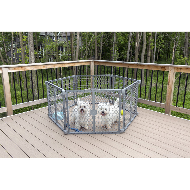 26'' H 6 Panel Plastic Exercise Pen
