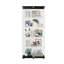 Vitrine à deux portes avec 5 tablettes, blanc-1861337331