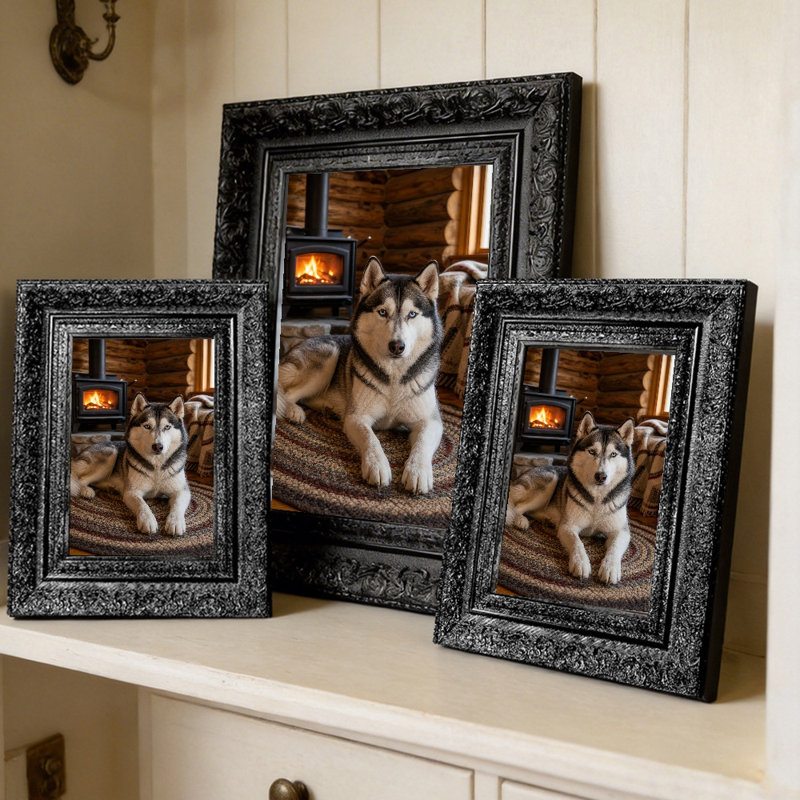 Cadre 3 pièces Home Antique Gold, Antique Gold, 3, 8" W x 10" H