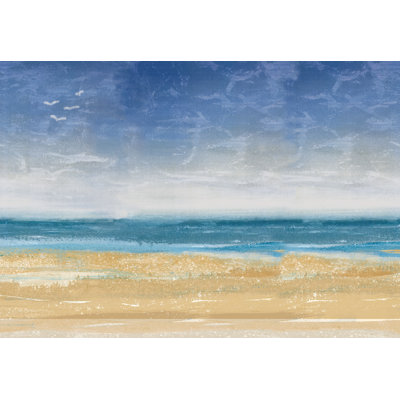 Abstract Beach - Wrapped Canvas Painting