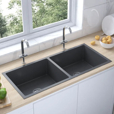 Belfry Kitchen Esperanza 440mm W Steel Kitchen Sink