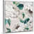 Cadre flottant blanc