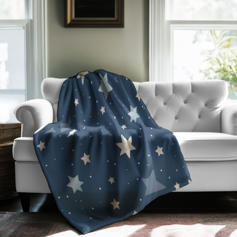 Starry Canvas - 1 Piece Premium Blanket, Queen