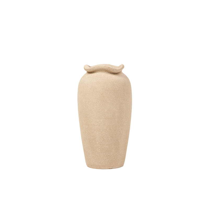 CERAMIC VASE, Brown, 40cm