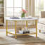 Yelina Marble Top Coffee Table-1268451887