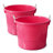 Homz Plastic Storage Tub & Tote-130515453-130515455