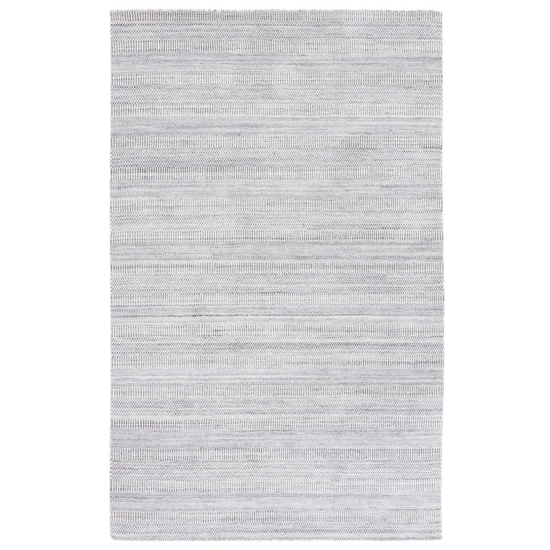 Bliven Hand Loomed Performance Solid Color Rug, Rectangle 8' x 10'