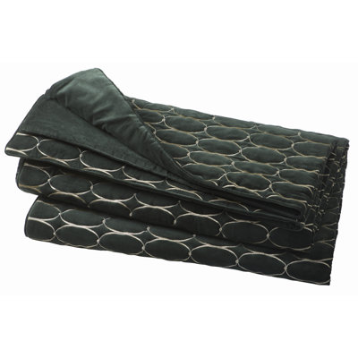 Embroidered Throw Blanket
