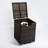 Outdoor Propane Tank Cover - Dark Brown With Steel Shining 20lbs 16x16x22inch Gas Bottle Frame