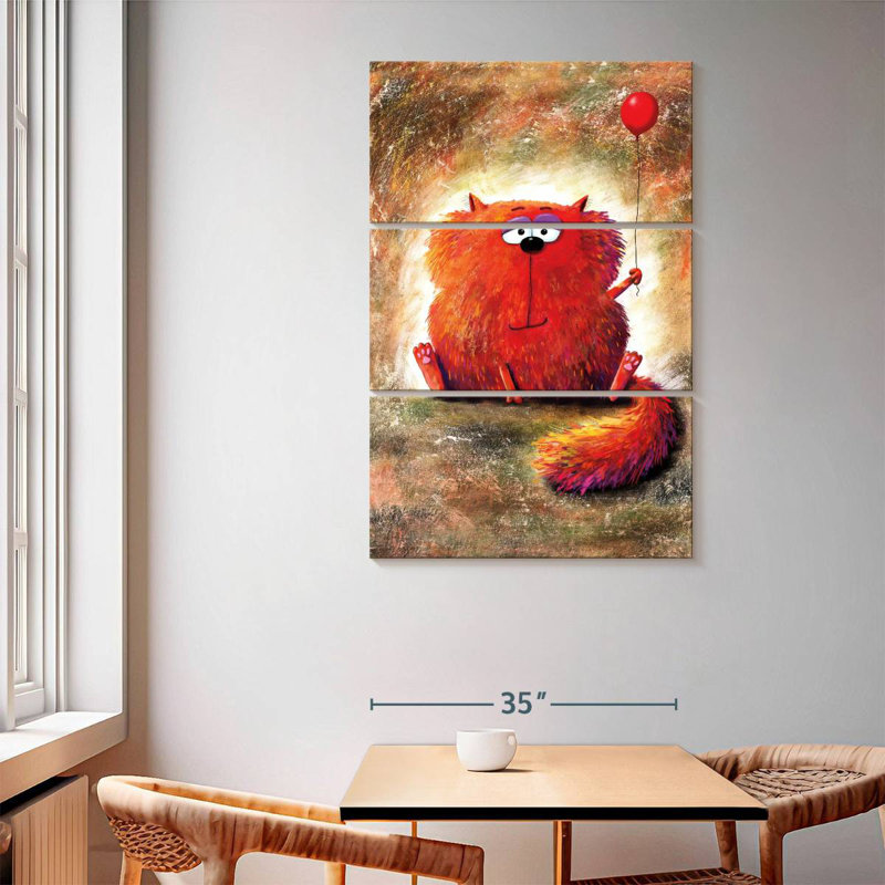 Brampt Fat Cat, 65" H x 42" W