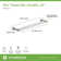 Dia 24" Extra Long Wall Mounted Double Towel Bar with Installation Hardware