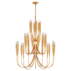 Visual Comfort Signature
Antique Gold Leaf Acadia 30 - Light Chandelier