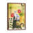 Classic Brown Wood Framed Canvas