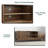 55-inch Mid-Century Modern Entertainment Center with Storage, Ideal for Living Rooms and Bedrooms-524651246