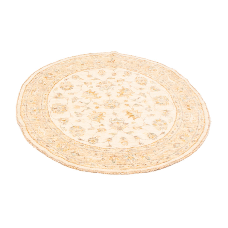 Tapis crème Peshawar Oushak 4 po 2 po x 4 po 2 po