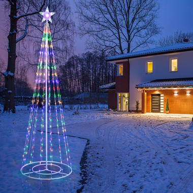Christmas Decoration Display Large Xmas Tree LED Luminous Outdoor Chri –  TheTrendWillOut