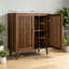 Buffet en noyer avec rangement-129685006