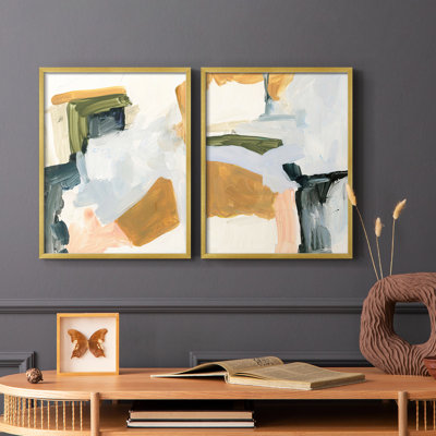 Palette Meld I-Premium Framed Print -Ready to Hang - No Nails Required - No Nails Required