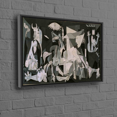 Guernica By Pablo Picasso Canvas Print For Art And Wall Decor Enthusiasts