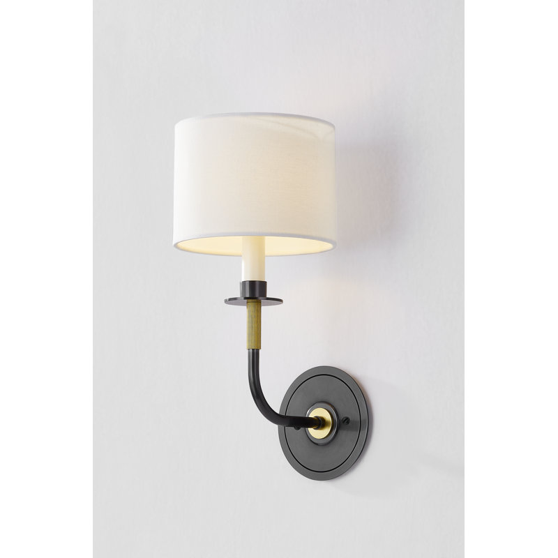 Paramus 1 Light Wall Sconce, Antique Bronze, 14.5" H x 10.75" W x 10.75" D