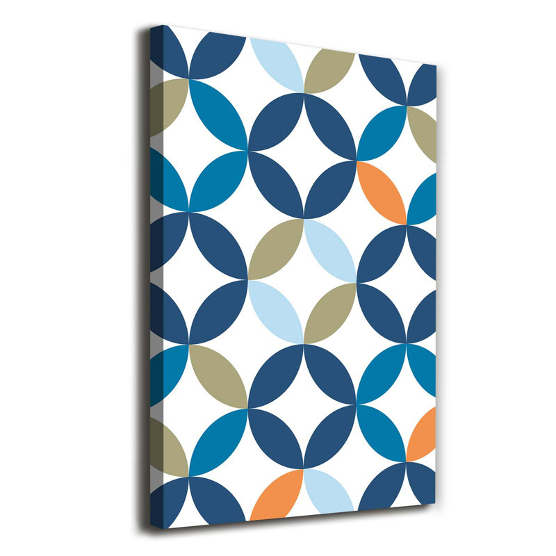 Geometric Background - Wrapped Canvas Print