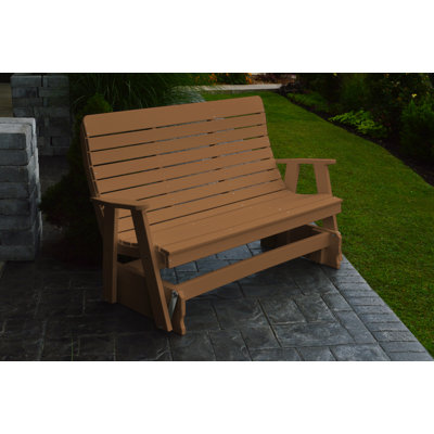 Wicker Outdoor Glider
