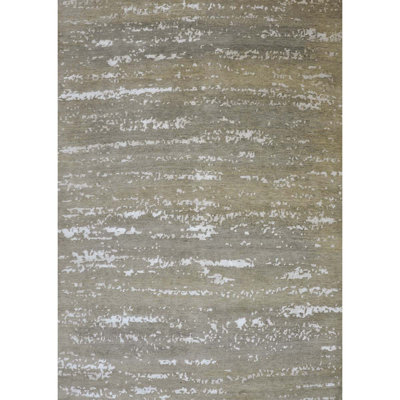 Handcrafted Beige Luxury Area Rug