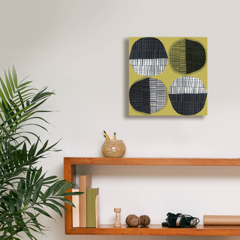  «High Noon Wink» par Cheryl Warrick, art mural sur toile, 12 po x 12 po
