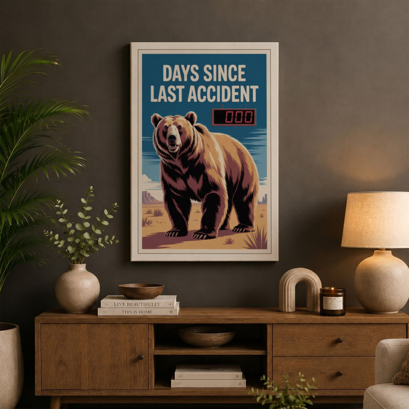 Print, 30x20 - 76.2 x 50.8 cm, Taupe Border