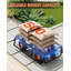 Chariot de jardin robuste en acier, chariot de jardin 3 en 1-117285983-117285986