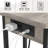 C Shaped End Table With Charging Station-806209865