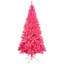 Artificial Tinsel Christmas Tree - Pink - Clear Lights-1424440489-1424440490