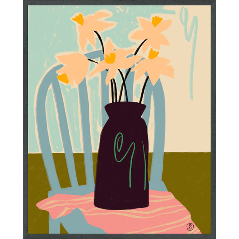 Daffodils, 25.75" H x 21.75" W
