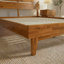 Base de lit plateforme en bois massif de qualité supérieure Acacia Aurora-82628791-82628790
