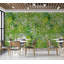 Murale botanique pelez et collez Christopher - Vert lime jardin printanier-106503676