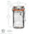 Argon Tableware - Glass Storage Jars with Labels - 70ml Seal-45957956
