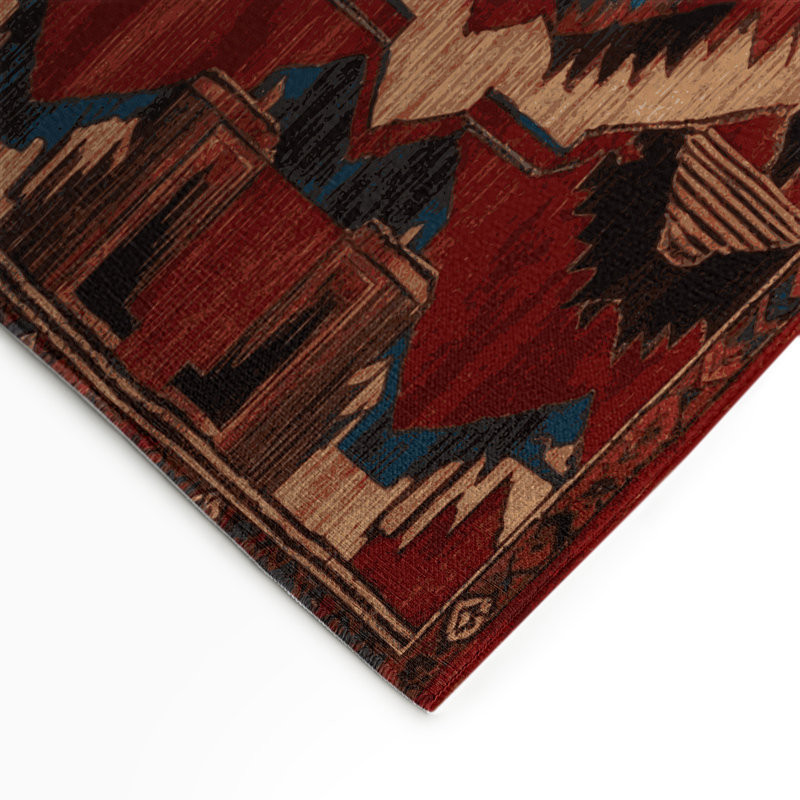 Tapis intérieur et extérieur ArtDeco, Rectangle 9 pi x 12 pi